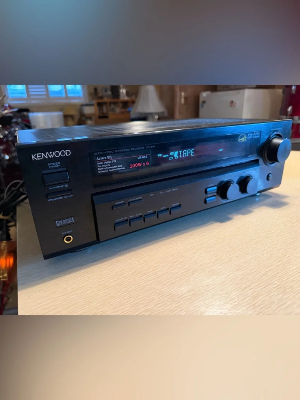 Kenwood VR-616 Receiver HiFi Stereo Vintage Home Theater 5.1 Channel Serviced🎶 - Picture 2 of 8